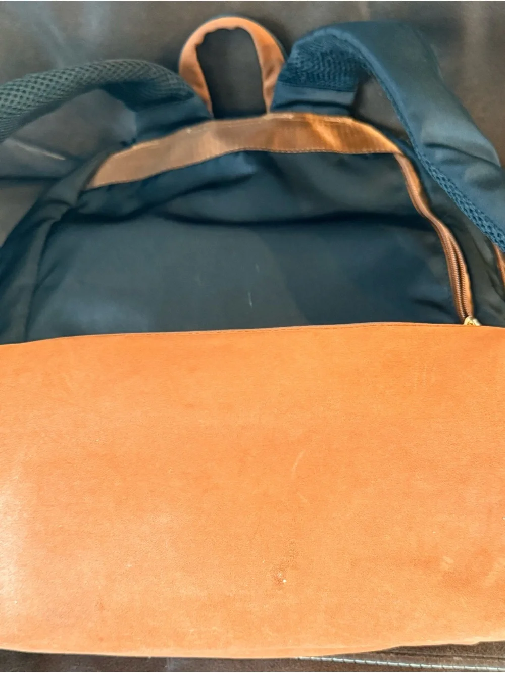 Lovevook 15.6 Black and Brown Backpack with charging station